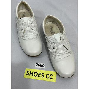 Womans Easy Ones By Beacon White Leather Slip On Shoes Size 9 W